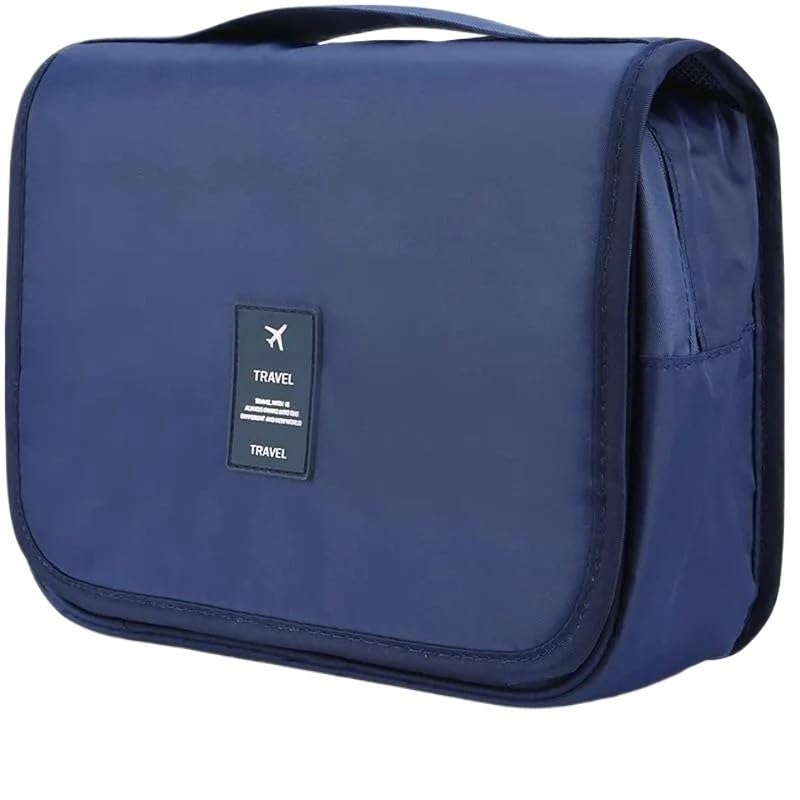 Borsa da Toilette, Borse per Il Trucco, Borsa cosmetica da Viaggio, Organizer per Articoli da Toilette, Contenitore da Appendere, Borsa da Bagno