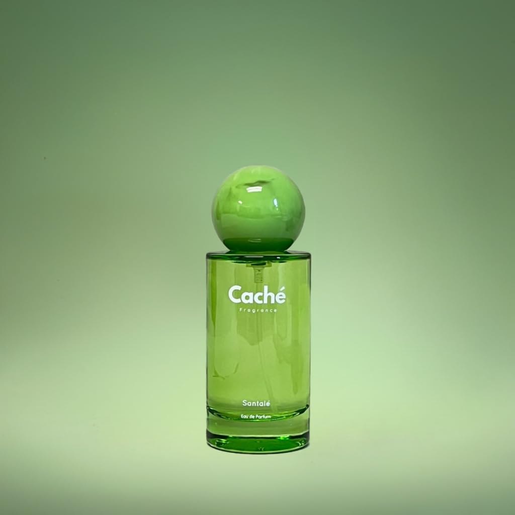 Santalé by Caché – Cardamom, Violet, Sandalwood, Cedar, Leather, Amber, Eau de Parfume, 50ml - Image 4