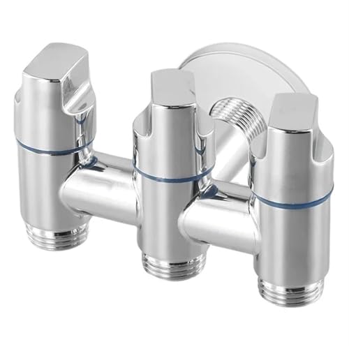 Válvula angular de 3 vías para control de flujo estable y desviador 5
