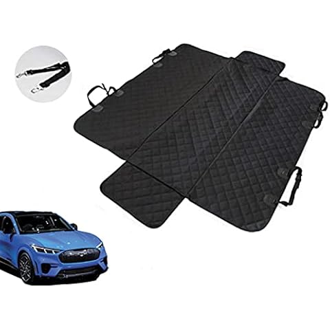 AOSKonology BestEvMod for Mustang Mach-E Pet Seat Cover Accessories, Dog Back seat Cover Protector Compatible with 2021 2022 2023 Mustang Mach-E Interior accessories2 Cover
