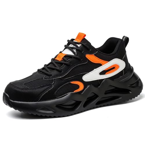 Annvia Arbeitsschuhe Herren S1 Leicht Sicherheitsschuhe Damen Stahlkappenschuhe...