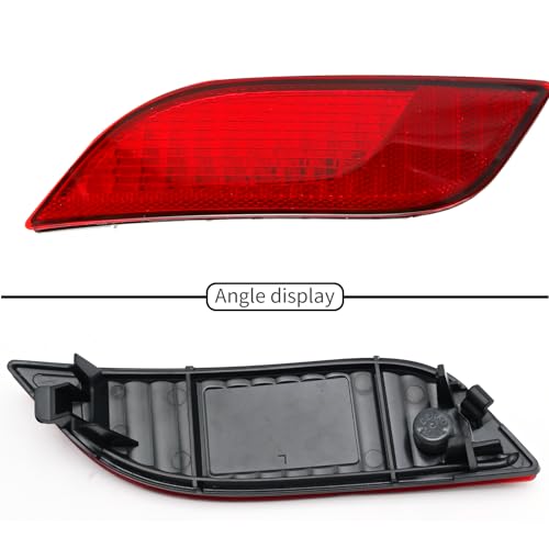 Image of Saihisday Bumper Reflector light Rear Drive Left Side Replacement for Compass Jeep 2017-2021 Rear Bumper Reflector Red Lights Left Side Replace for 55112679AA,CH1184106