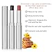 2PCS Honeynoir-Pink Honey Lipstick, Moisturizing Lip Color, Nourishing Lip Balm, Honey Noir Lipstick Suitable for All Skin Tones, Natural Lip Care, Long-Lasting Moisturization Non-Sticky