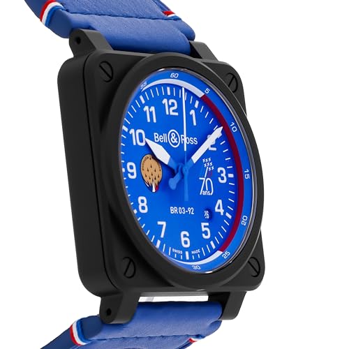 Bell & Ross BR-03 Automatic Blue Dial Watch BR0392-PAF7-CE/SCA (Pre-Owned)3