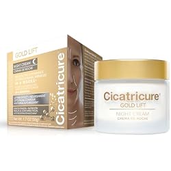 1 of Cicatricure Gold Lift Night Cream, Lifts & Tightens Skin, 1.7 oz | Anti aging night cream with peptides, gold & calcium, lifts facial contour, tightens skin & reduces gravitational wrinkles