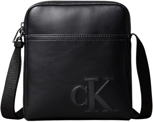 Calvin Klein Bold CK Reporter Lv04D3248G, Crossover Adulto, Black (Black),