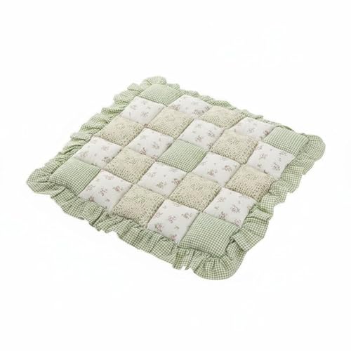 Almohadilla de asiento de encaje transpirable cojín silla comedor 2