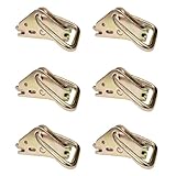 Mega Cargo Control Heavy-Duty Steel E Track D Ring (Pack of 6) E Track Accessories E Track Rings Anchors for E Track Rail Tie-Down System to Secure Cargo in Enclosed/Flatbed Trailers, Trucks