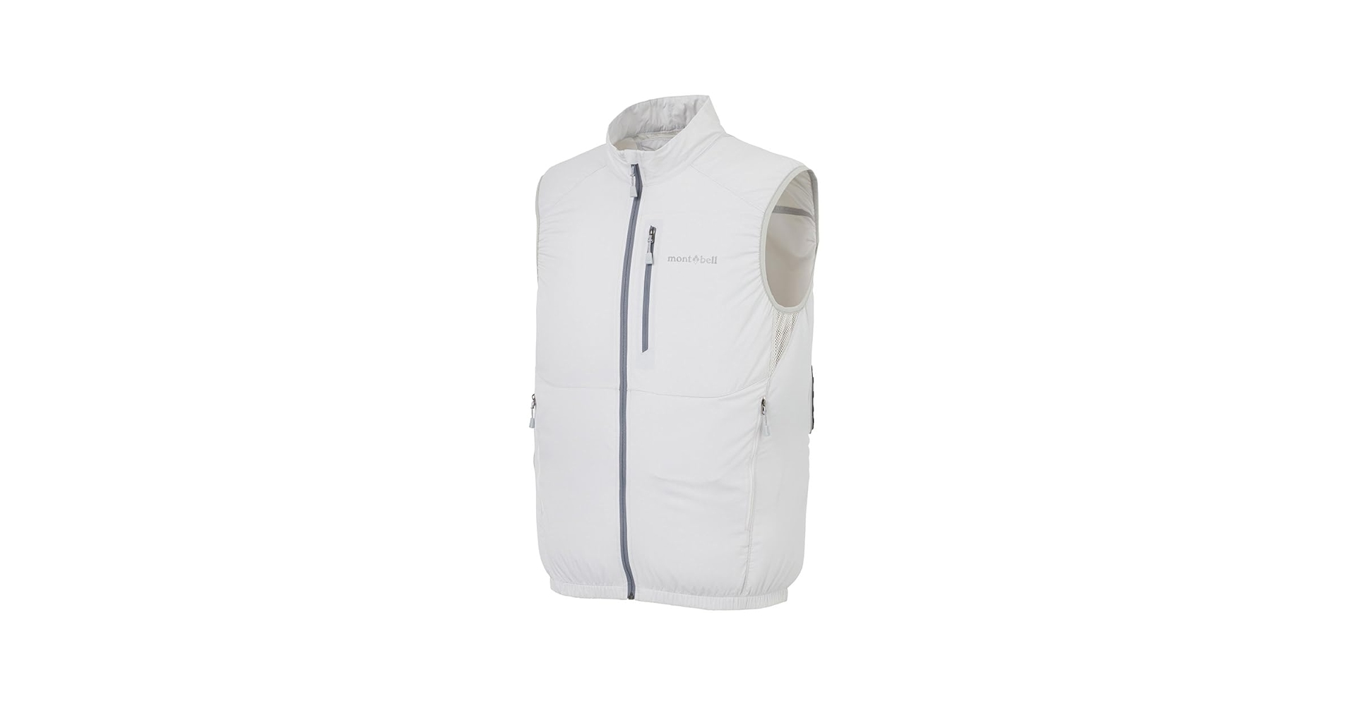 【美品】 mont-bell ファンブローベスト ライトグレー L Amazon.co.jp: モンベル国内正規品ファンブロー ベスト ※ファン