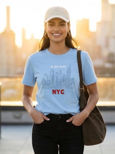 Image of Nobero Women's Graphic Printed T-Shirt | Regular Fit 180 GSM Cotton Tee for Women | Comfortable Round Neck Casual Wear