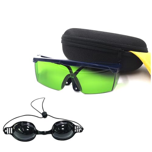 Lunettes IPL de sécurité 200nm-2000nm et protection laser pour épilateur