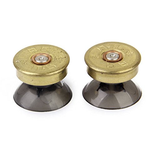 YTTL® Thumbsticks Bullet Buttons and Bullet ABXY Buttons Set for PlayStation 4 DualShock 4 Wireless Controller PS4 Controller
