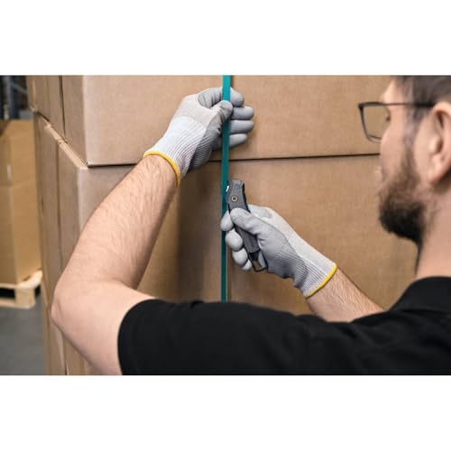 MARTOR Sicherheitsmesser, Verdeckte Klinge, SECUMAX 350 zu 98% aus recyceltem Kunststoff, Profi Cuttermesser, Leicht, Kunststoff, Rechts- & Linkshänder, GS Geprüft