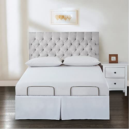 Levinsohn BMK25315WHIT03 Bed Maker'S Wrap-Around Microfiber Bed Skirt thumb #1