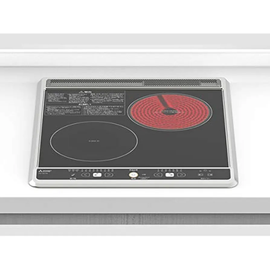三菱 - ◆◆MITSUBISHI IHクッキングヒーター　ビルトイン　CS-H217B Amazon.co.jp: MITSUBISHI CS-H217B ブラック [ビルトインIH