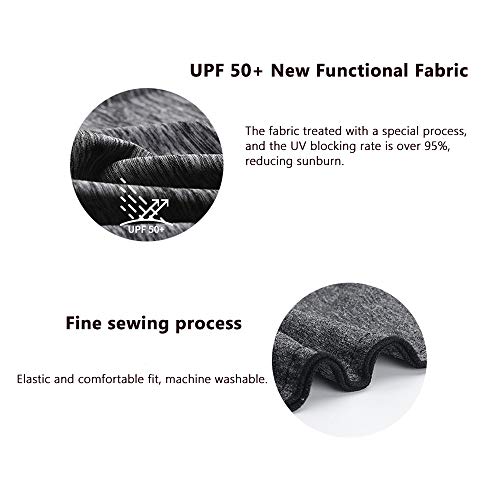 3Pcs Face Scarf Masks Neck Gaiter Bandana with 10Pcs Safety Filters for Outdoor Sports4