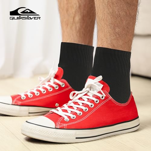 Quiksilver Mens Socks 8 Pairs Ankle Socks for Men Premium Athletic Shoe Size 8-123