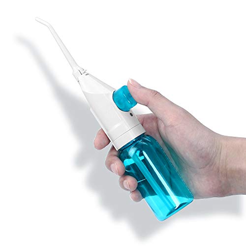 Irrigador bucal portátil, 2 bocais, irrigador bucal portátil, irrigador nasal, irrigador bucal de fi