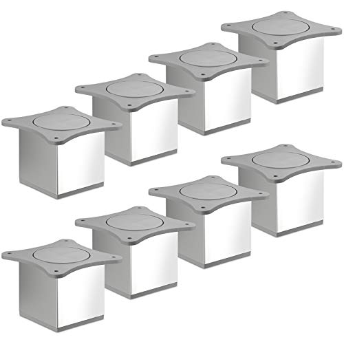 SOTECH 8 pezzi Piedi di mobili QUEBEC II 70 mm 65