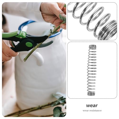 Toddmomy 2sets Pruner Spring Parts Hand Pruner Replacement Springs Pruning Shears Parts Steel Garden Tools 3pcs*2 - Image 3