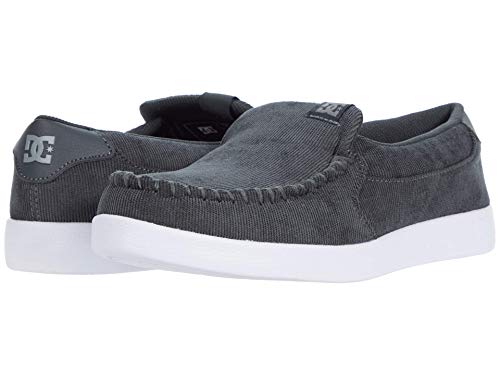 DC DC Men's Villain 2 Skate Shoe, Charcoal, 7.5 M US