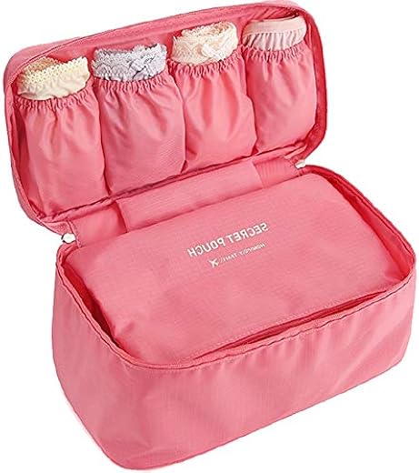 SVk Dream Travel Women's Storage Bag for Underwear Clothes Lingerie Cosmetic Pouch Suitcase Case Underwear Tote Bra Case B...