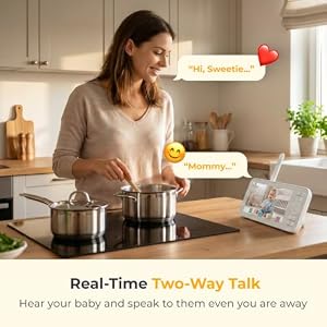 ARENTI Baby Monitor C3 Kit, 3MP WiFi 6 PTZ Camera with 5" Wireless Display — photo 6 of 6