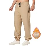 [Baggy Hosenmuster] Der weiten Schnitt verleiht dieser Freizeithosen beste Bewegungsfreiheit,Wärme und Stil kombinieren.