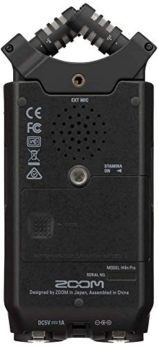Zoom H4N Pro 4-Track Recorder With Ritz Gear Professional Video, Cinema And Broadcasting Shotgun Microphone For Indoor & Outdoor Film, Interview & Studio Complete Recording Kit (Black) #TOP2
