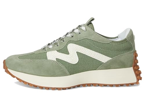 Image of Steve Madden Women's Campo Sneaker Sage Multi 6.5 Medium