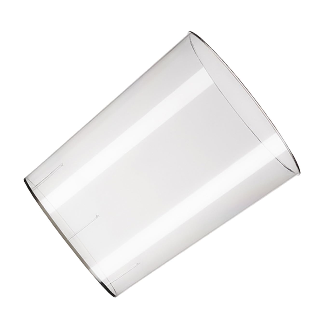 Seau à fleurs rond transparent pour ranger et décorer sans encombrer