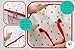 Chaos Cleared Canvas Storage Bags Designer Organizer 2 Pack – Seasonal Storage for Sweaters, Blankets, Linens & Garments – Foldable Design with Zip & Window, Moth-Proof Space Saver, Strawberry Print