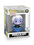 Epic Collectibles Pop Villains - Ursula in Cart Train Collection Exclusive Vinyl Figure Included with Box Protector Compatible for Funko