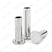 304 Stainless Steel Thin Flat Head Semi Tubular Rivets M2 M2.5 M3 M4 M5 M6 (M4 x 10mm,100)