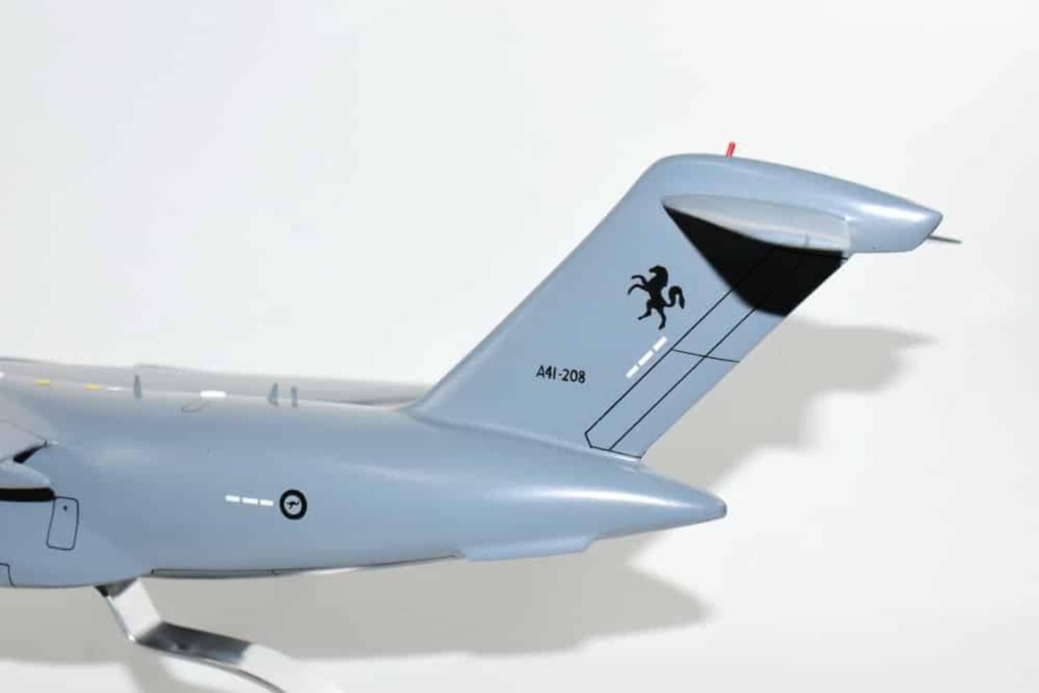 No. 36 Squadron Raaf C-17 Model, 1/116th Scale, Mahogany, Cargo