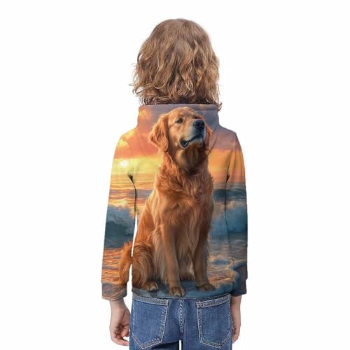 Sweat à capuche imprimé 3D graphisme haute définition pull premium moderne - 4