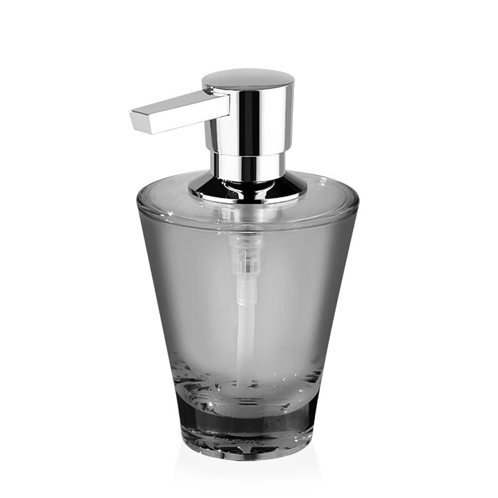 Dispenser Di Saponi Per Le Mani Distributore di sapone a muro Cucina Ristorante Ristorante Soap Dispenser Bagno e toilette Distributore di sapone Dispenser Di Sapone Da Cucina (Color : Gray)