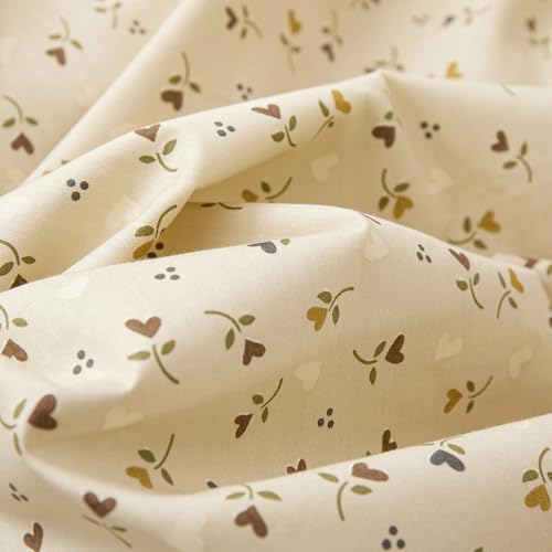 Image of LifeTB Vintage Botanical Floral Comforter Set King Size with 2 Pillowcases | Cute Floral Bedding Comforter Cottagecore Flowers Bedding Set Farmhouse Lightweight Comforter for All Season