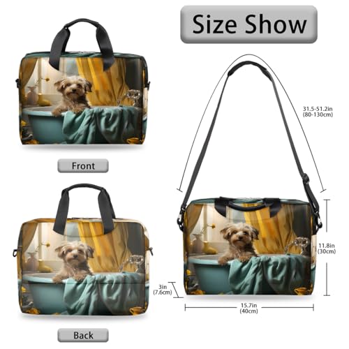 Maletín para portátil unisex para 15.6-16 pulgadas miniatura 6