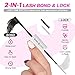 CALAILIS Lash Bond and Seal, Cluster Lash Glue for Lash Clusters - Strong Hold, Long Lasting 72 Hours, Waterproof, Non-irritating, Suitable for Sensitive Eyes