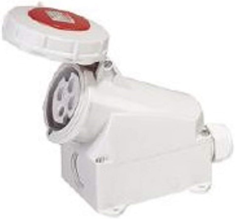 Reefer Container Socket (PRFS3) - IP 67 Reefer Container Wall Socket 32 Amp, 415V, 3H, 4 Pin