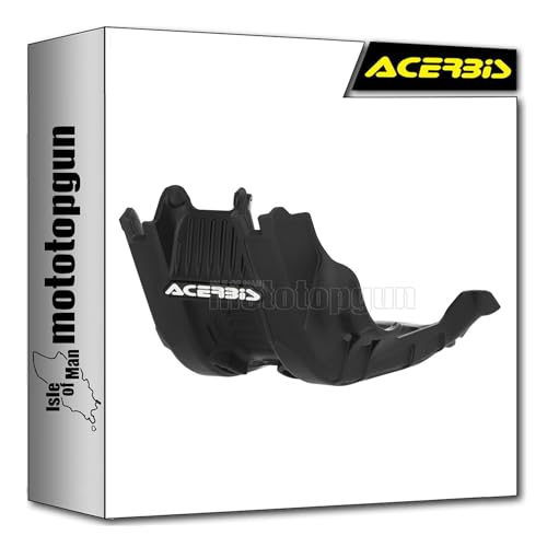 Sabot moteur noir Acerbis protège les carters de Gas Gas EX 450 F 2024