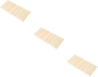 Beaupretty 600 Peças Manicure Laranja Bastão Empurrador De Cutícula Descartável Em Massa Acessório De Manicure De Madeira Removedor De Esmalte Bastões Mini Esmalte Ferramentas De Manicure