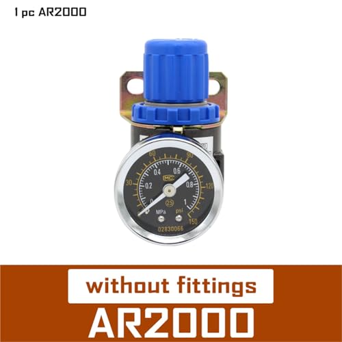 Régulateur de pression d'air AR2000 1/4 pour stopper les variations de débit du compresseur - 3