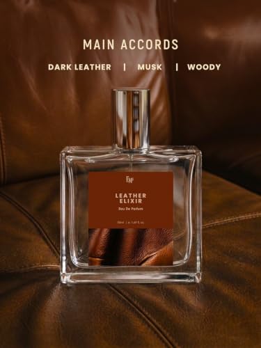 EM5 Leather Elixir Perfume for Men 50ml - Image 4