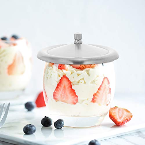 HEMOTON 5 Pezzi Copri Tazza in Acciaio