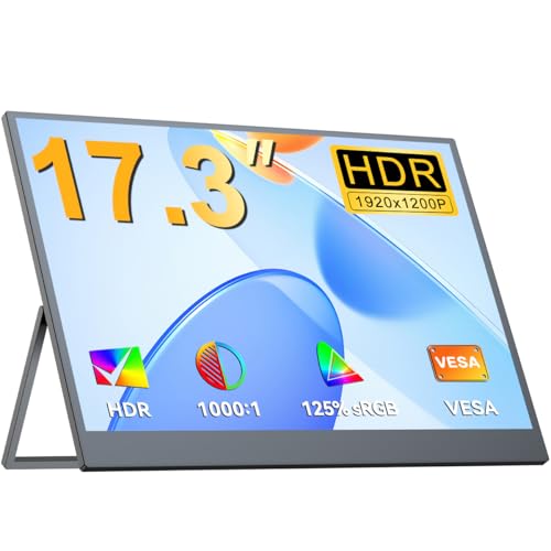 Amazon.co.jp: UPERFECT モバイルモニター 17.3インチ HDR対応 IPS非