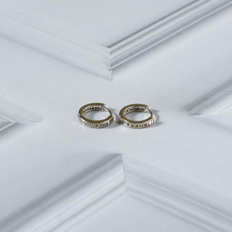 Image of SALTY ALPHA Anti Tarnish Drake Earrings for Men | Ear Hoop for Man | Stylish Fashion Jewellery Accessories for Boys | Minimal Jewelry | Ideal for Gifting | Marriage, Birthday | Gift for Valentine Day