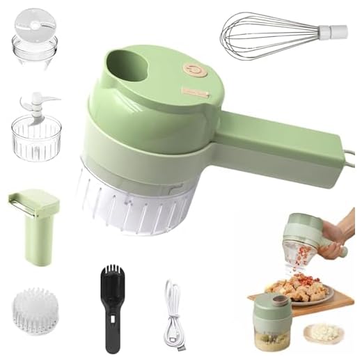 Versatile Electric Vegetable Chopper Set
