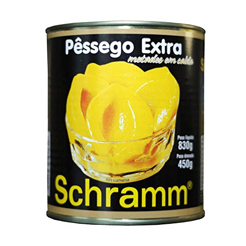 Pêssego em Calda Schramm 830g